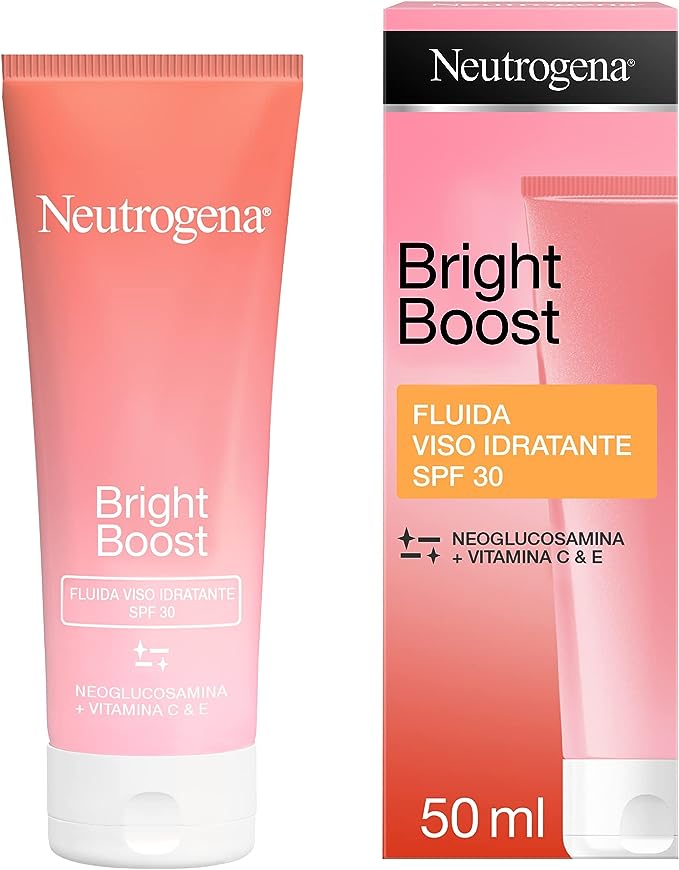 Neutrogena Bright Boost SPF30 Crema Viso Idratante 50 ml