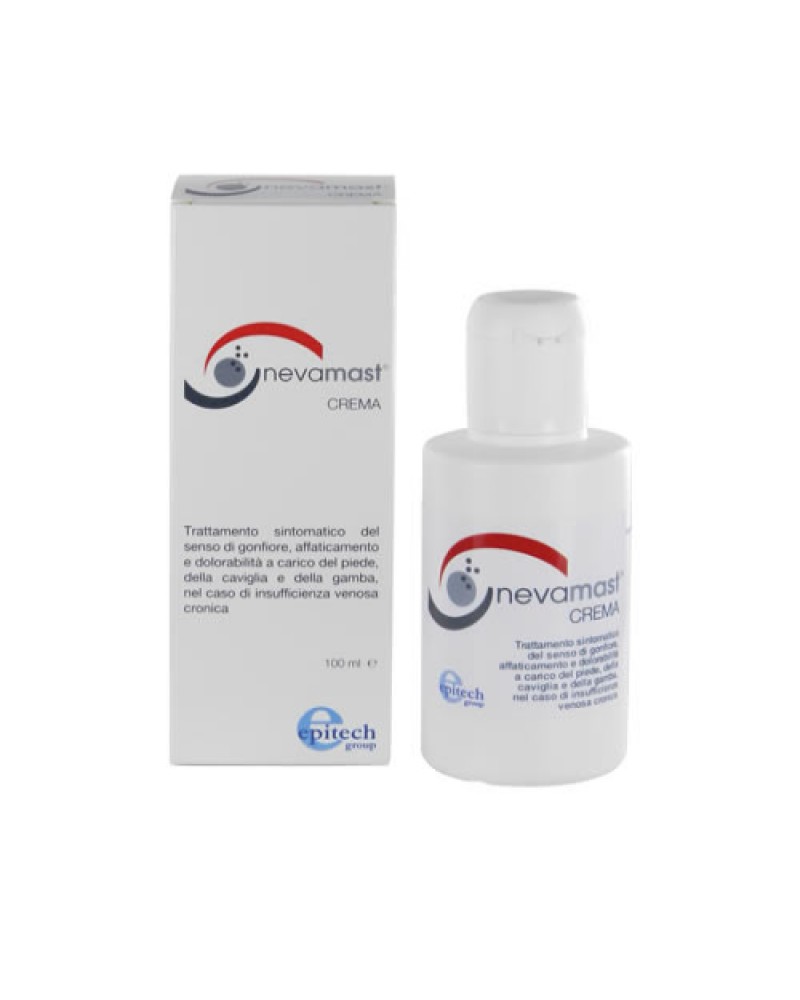 Nevamast Crema - Trattamento per Gambe Gonfie e Affaticate - 100 ml