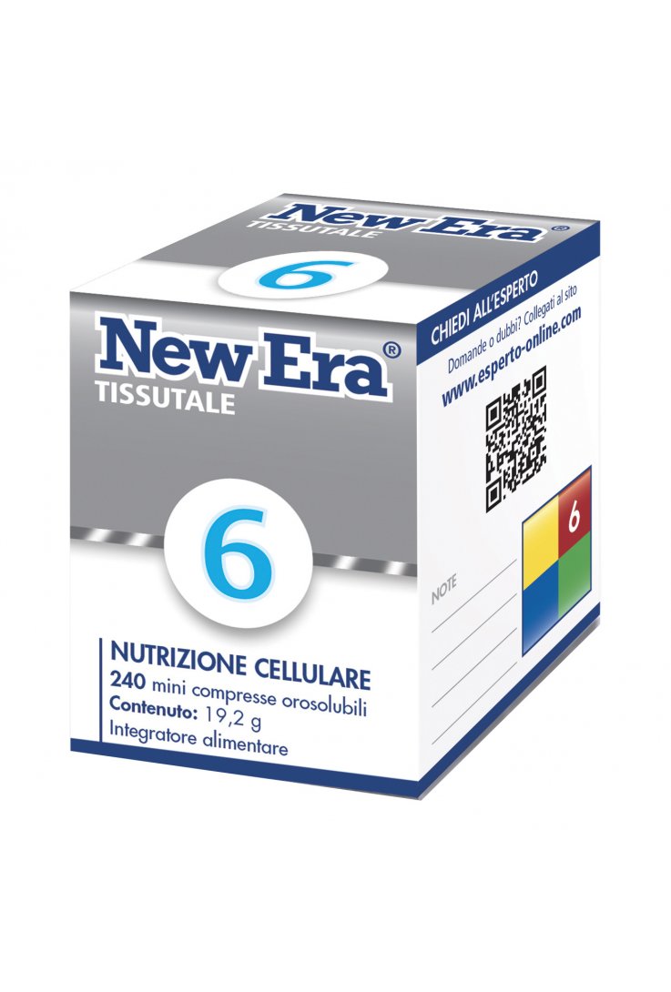 New Era Tissutale 6 - Integratore Omeopatico - 240 Granuli