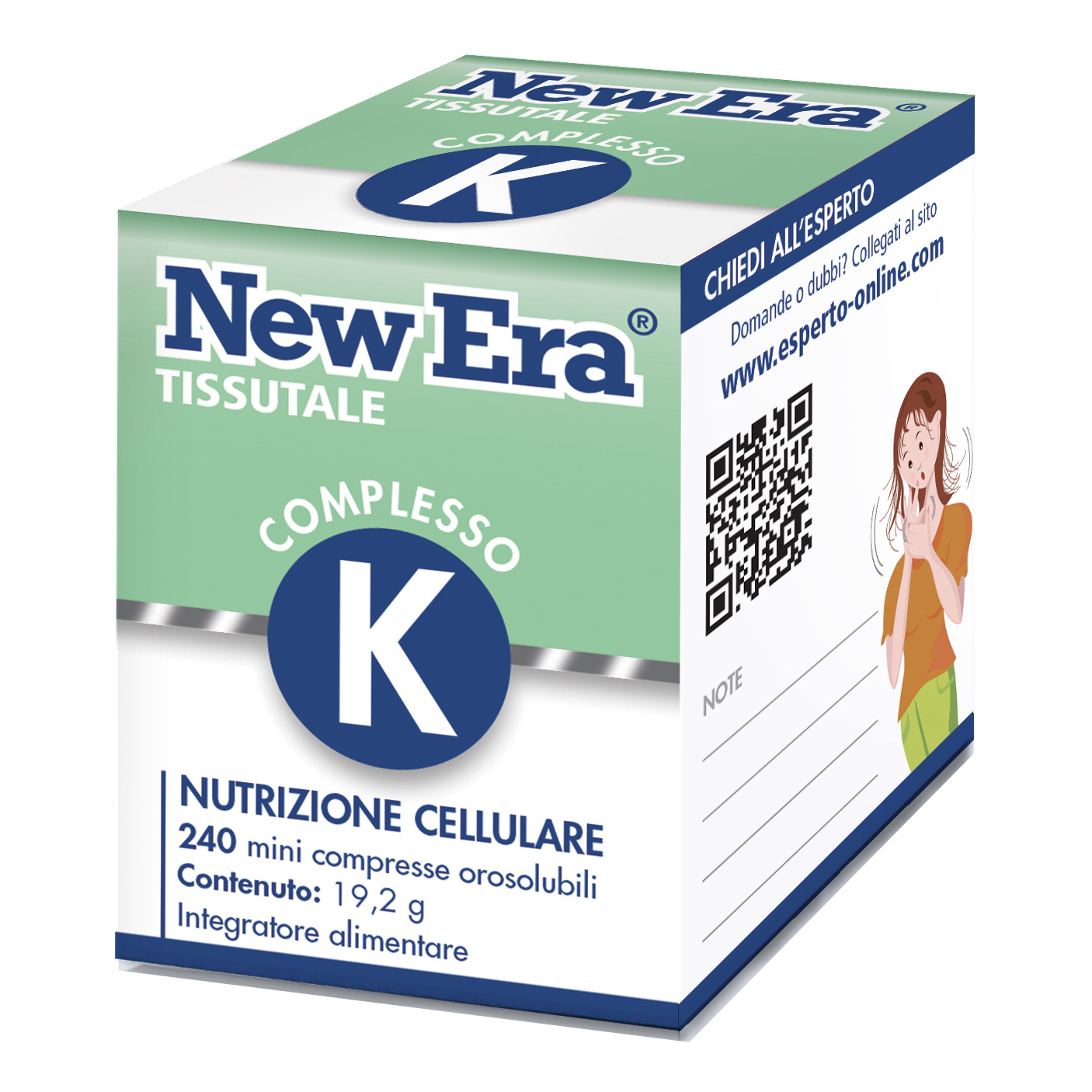 New Era Tissutale K - Integratore Omeopatico - 240 Granuli