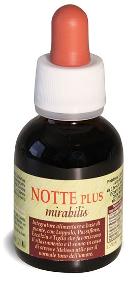 Notte Plus Mirabilis - Integratore per Favorire il Sonno - 50 ml