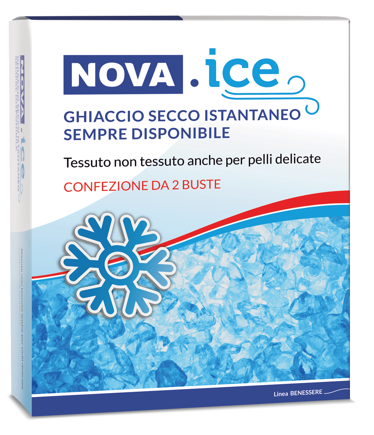 Nova Ice - Ghiaccio Secco Istantaneo - 2 Buste