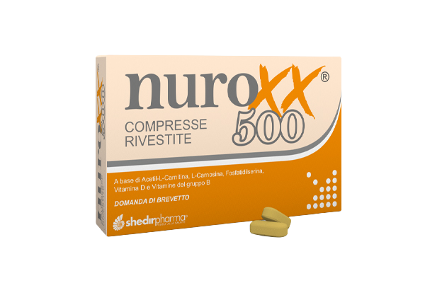 shedir pharma srl unipersonale nuroxx500 - integratore per sistema nervoso - 30 compresse