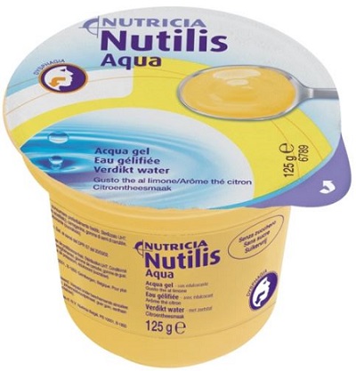 Nutilis Aqua Gel - Bevanda al Gusto di The al Limone - 12 x 125 g