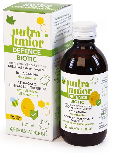 Nutra Junior Defence Biotic Sciroppo Difese Immunitarie 150 ml
