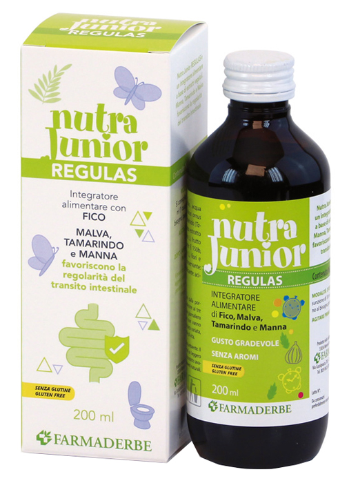 Nutra Junior Regulas Sciroppo Transito Intestinale 200 ml