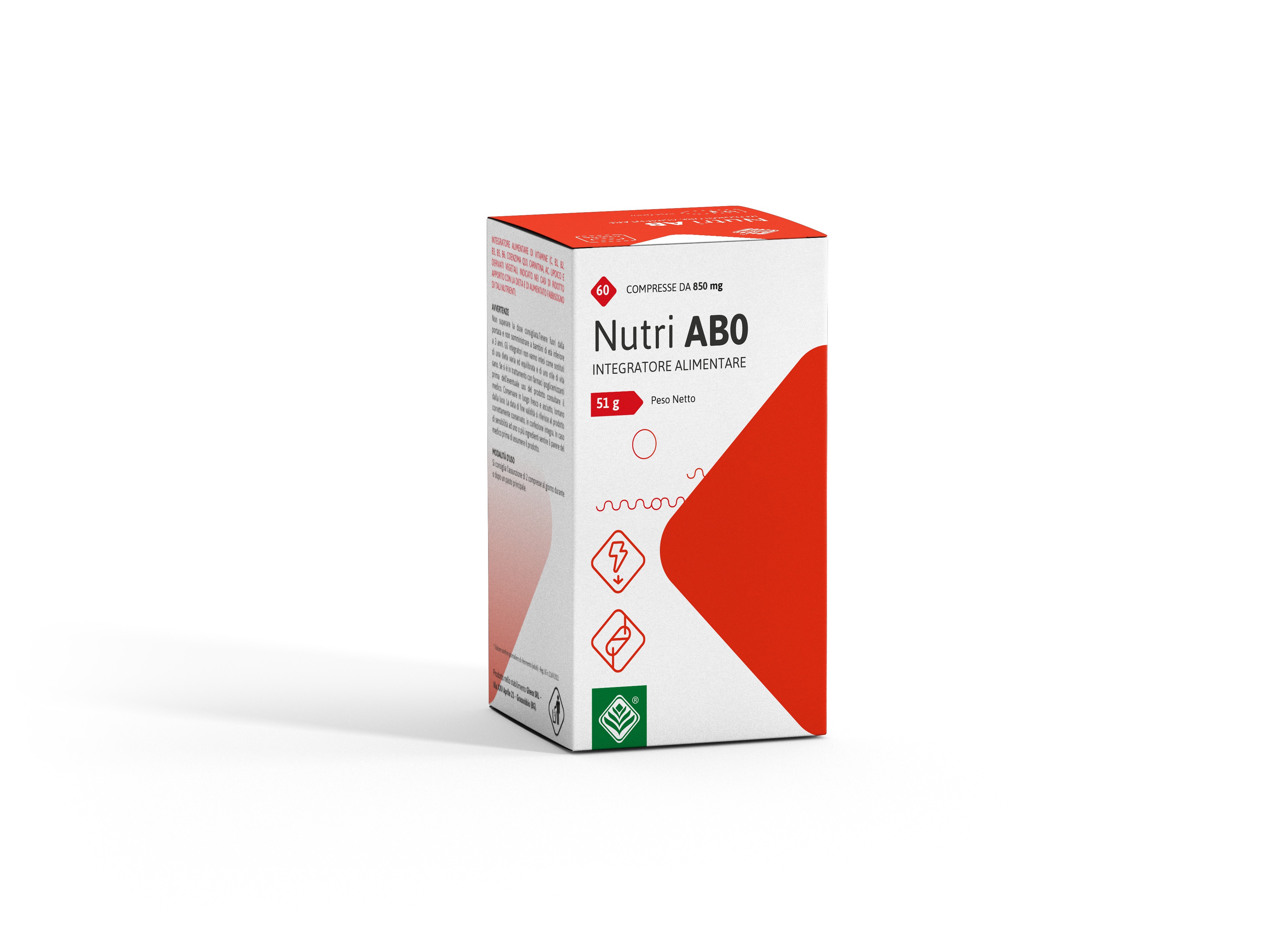 Nutri AB0 Integratore Antiossidante 60 Compresse