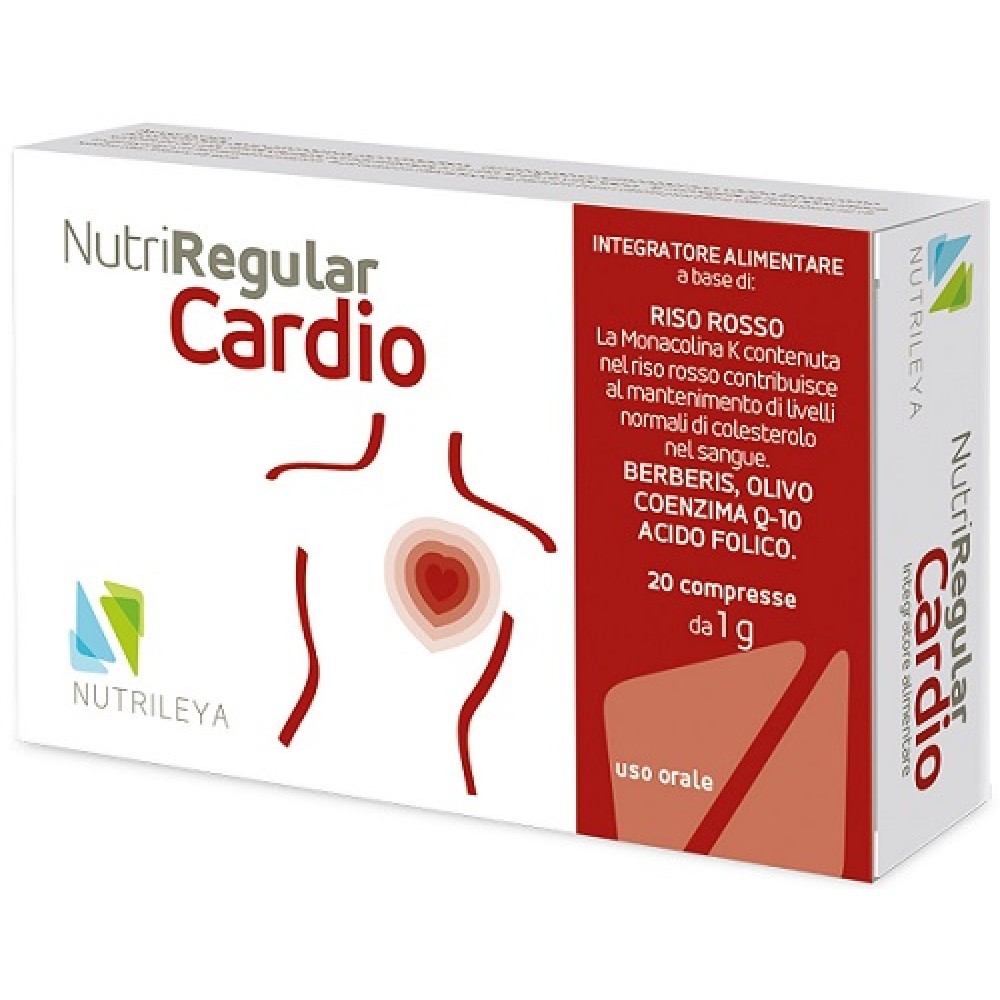 Nutriregular Cardio Integratore Colesterolo 20 Compresse