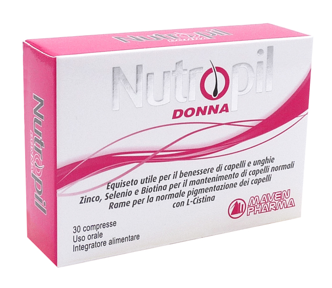 Nutropil Donna Integratore Capelli e Unghie 30 Compresse