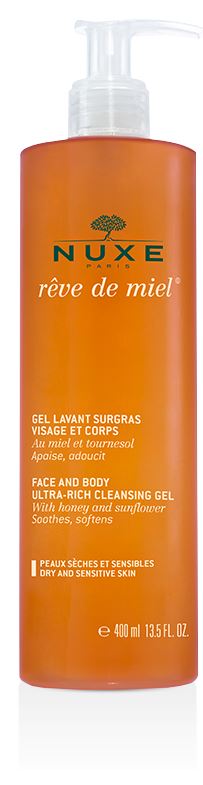 Nuxe Reve de Miel - Gel Detergente Viso e Corpo - 400 ml