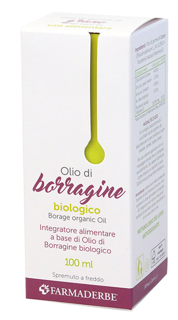 Olio di Borragine Bio Integratore per Articolazioni 100 ml