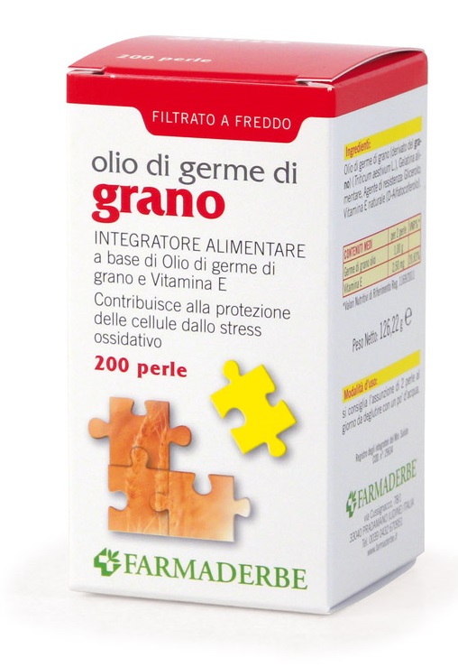 Olio di Germe di Grano Integratore Antiossidante 200 Perle