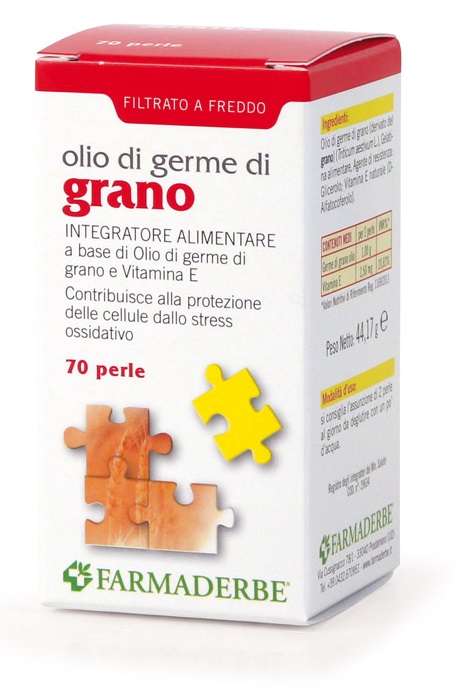 Olio di Germe di Grano Integratore Antiossidante 70 Perle