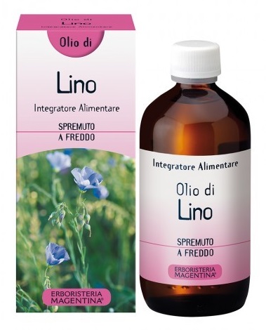 Olio di Lino - Integratore per il Metabolismo dei Lipidi - 250 ml