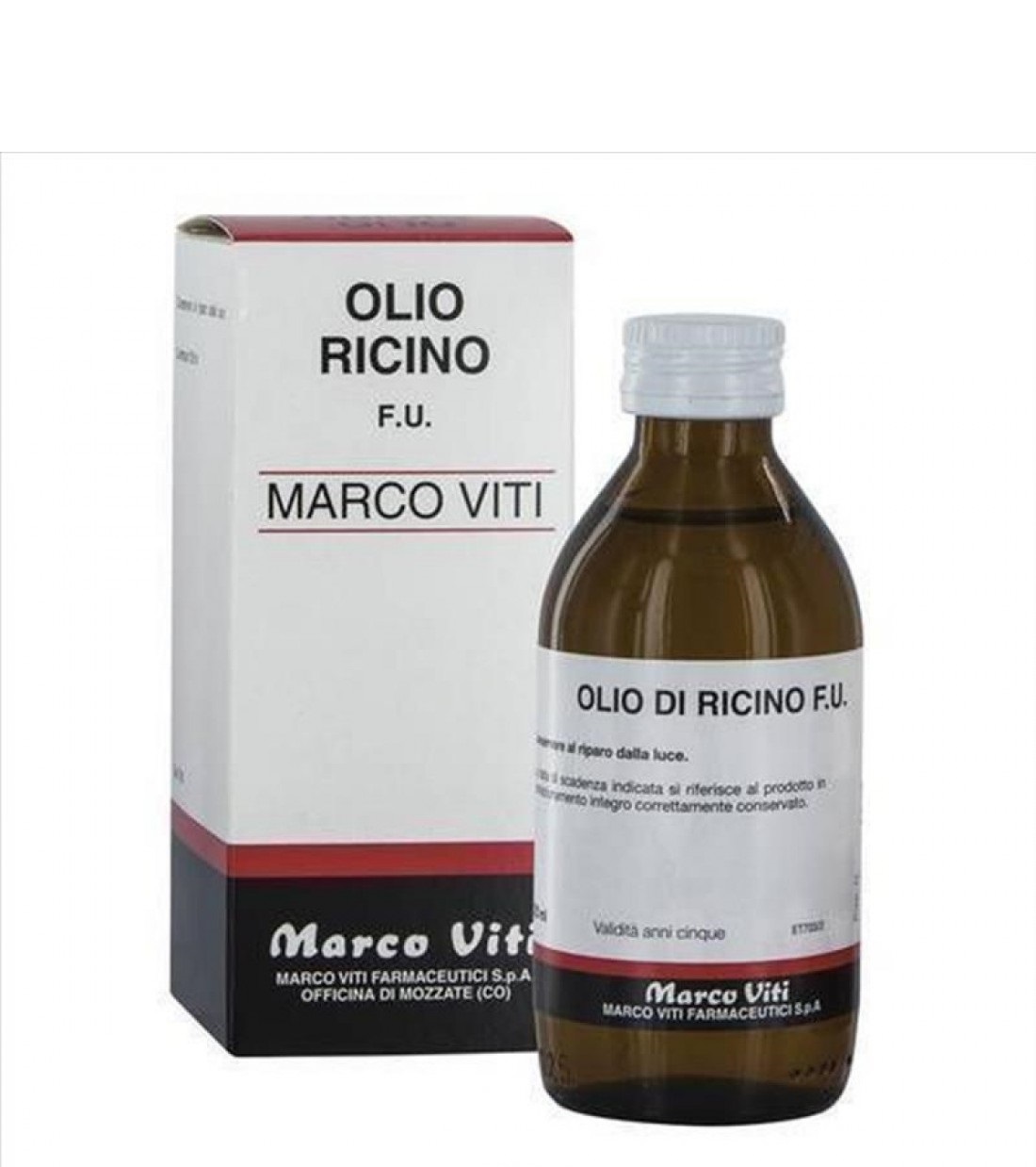 Marco Viti Olio di Ricino - Lassativo Naturale - 120 ml