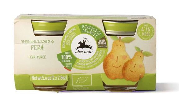 Omogeneizzato di Pera Biologico 2 x 80 g