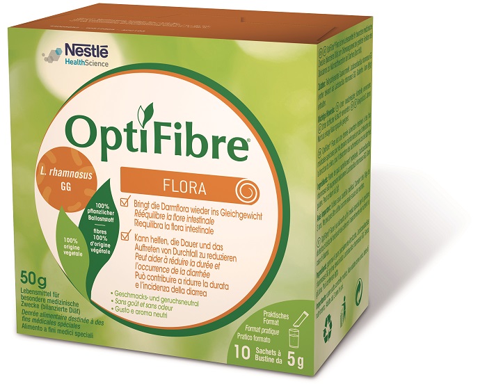 Optifibre Flora Alimento per Colon 10 Bustine