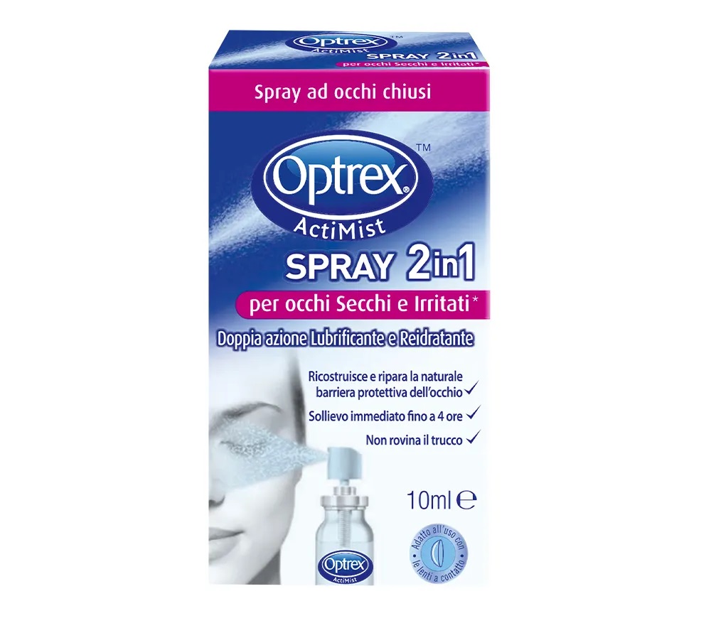 Optrex Actimist Collirio per Occhi Secchi e Stanchi 10 ml