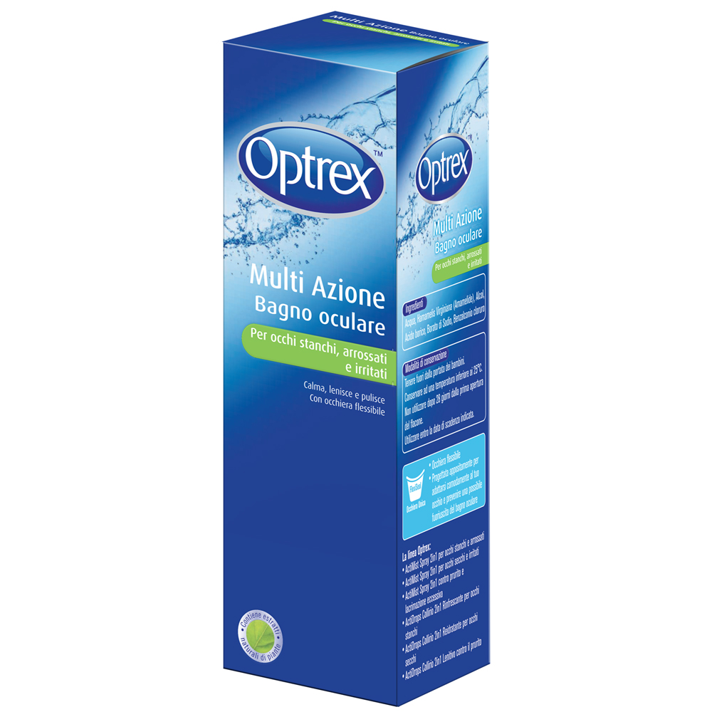 Optrex Multi Azione Bagno Oculare per Occhi Secchi e Stanchi 300 ml
