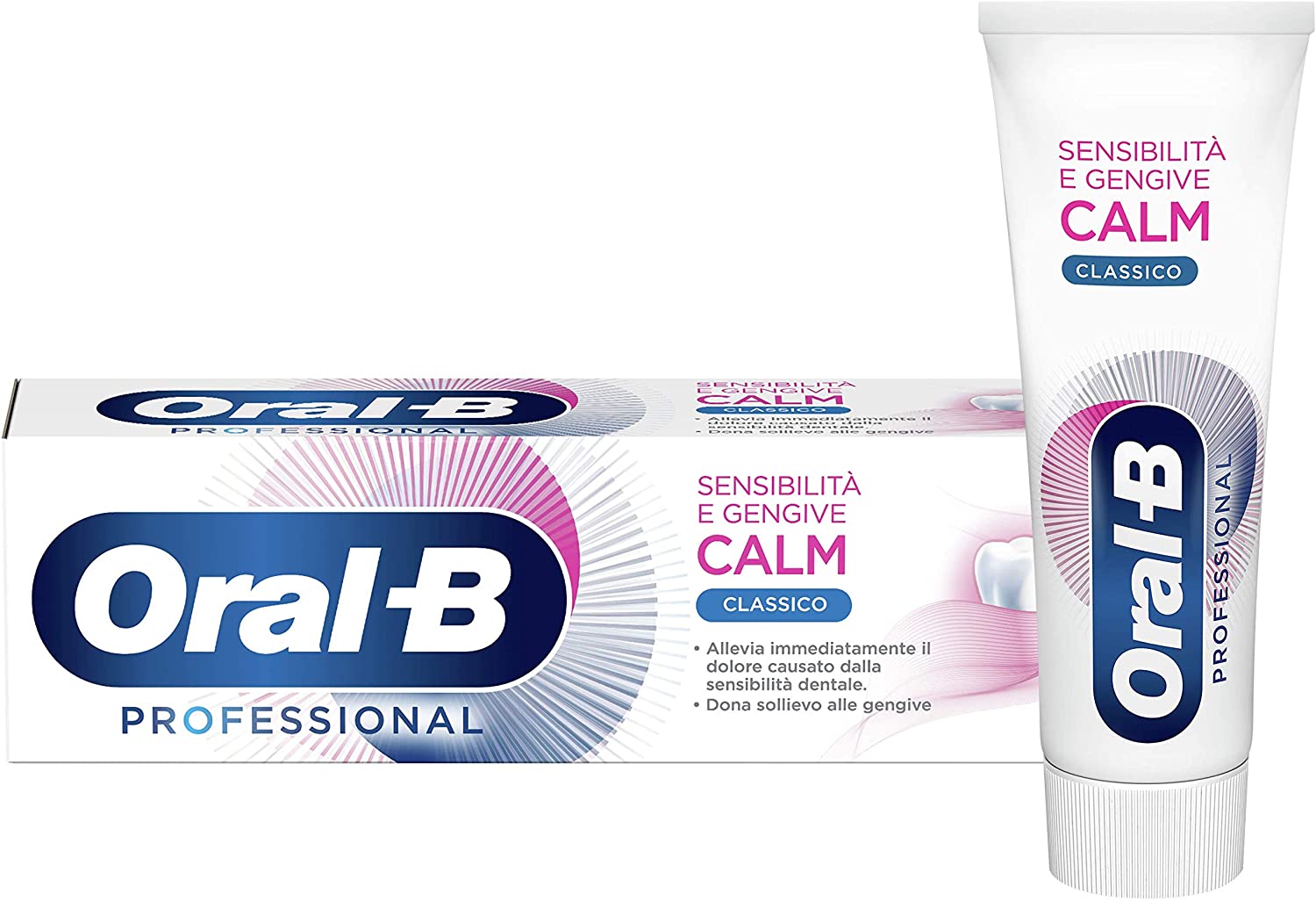 Oral-B Calm Classico - Dentifricio Sensibilità e Gengive - 75 ml