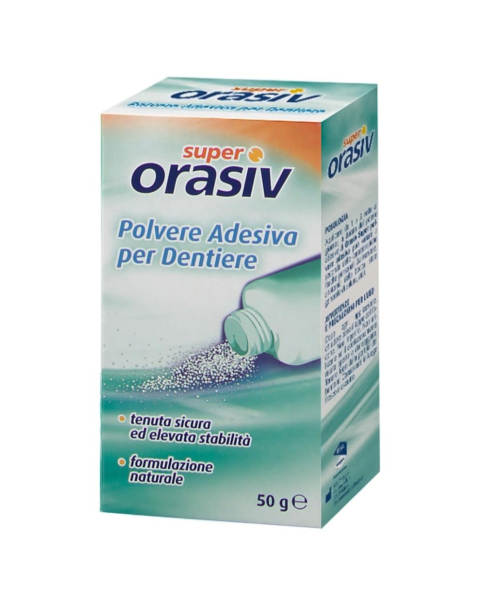 Orasil Polvere - Super Polvere Adesiva per Dentiere - 50 g
