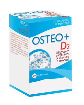 Osteo+ D3 Integratore Ossa e Denti 60 Compresse
