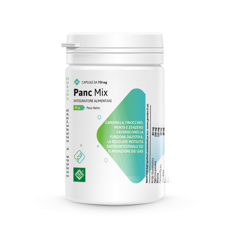 Panc Mix Integratore Funzione Digestiva 60 Capsule