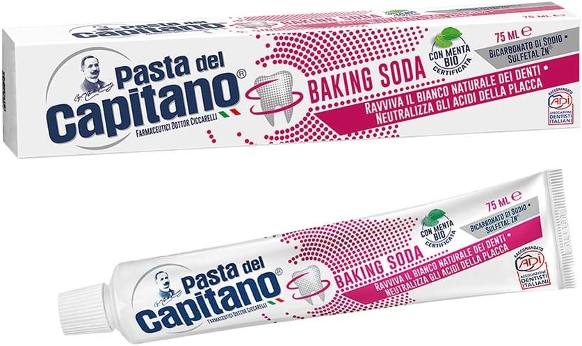 Pasta del Capitano Dentifricio Baking Soda 75 ml