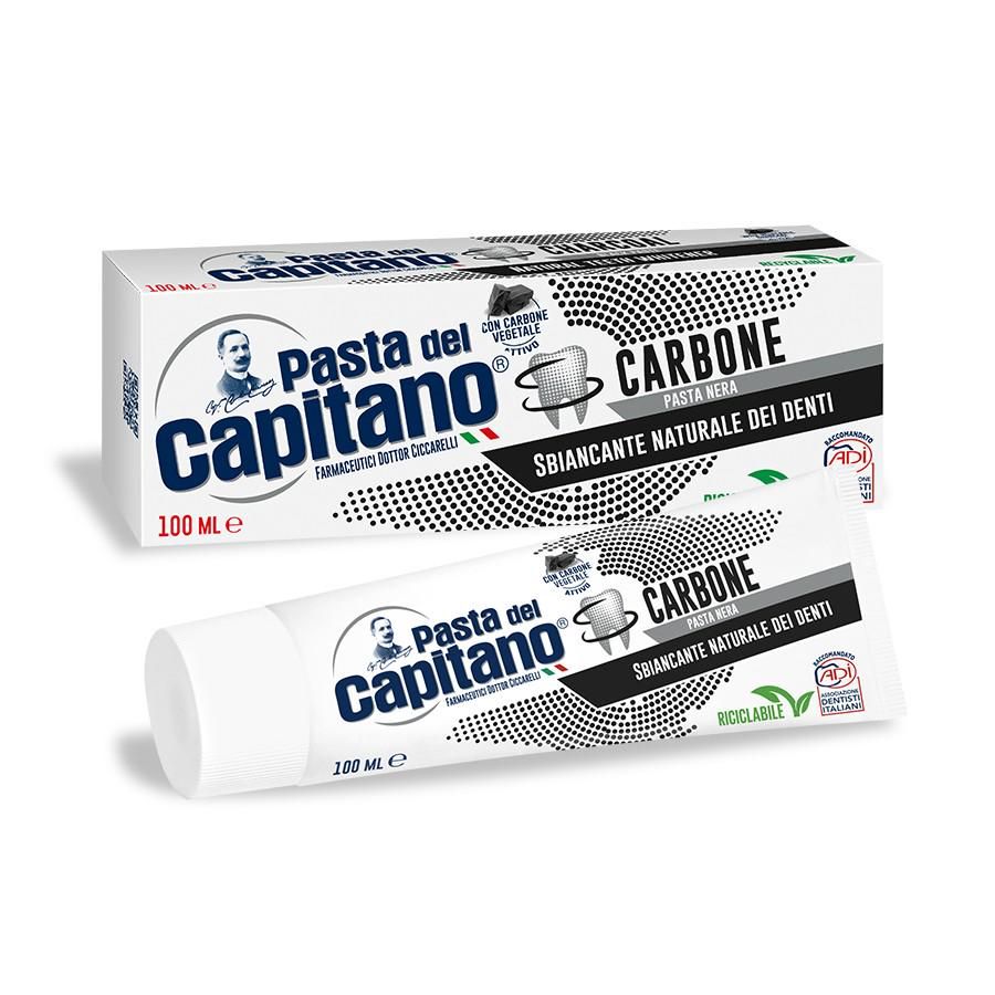 Pasta del Capitano Dentifricio Carbone Vegetale 100 ml