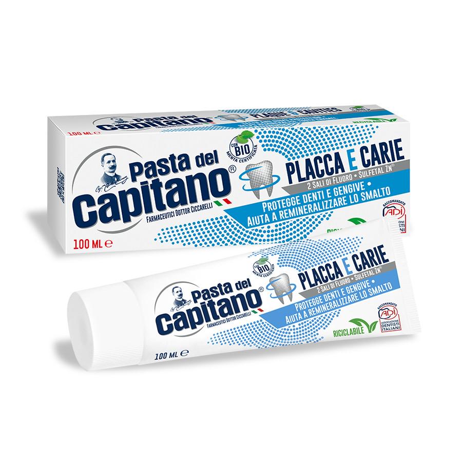 Pasta del Capitano Dentifricio Placca e Carie 100 ml