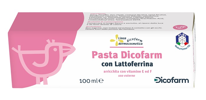 Pasta Dicofarm con Lattoferrina per Pelle Delicata 100 ml