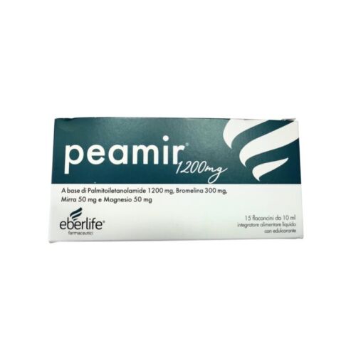 Peamir 1200 - Integratore per Benessere Muscolare - 15 Flaconcini