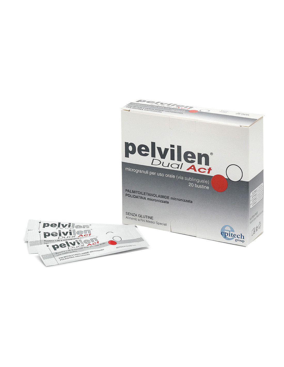 Pelvilen Dual Act - Integratore Dolore Pelvico - 20 Bustine