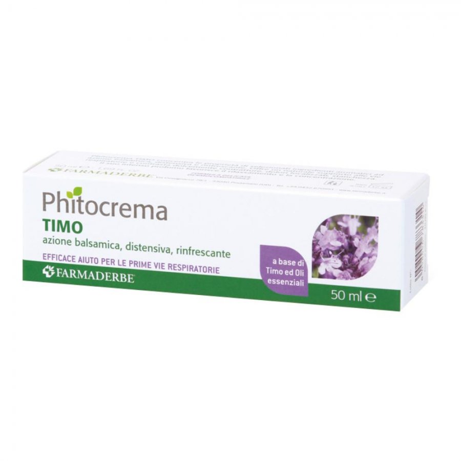 Phitocrema Timo Azione Balsamica Emolliente 50 ml