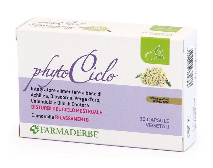 Phyto Ciclo Integratore Disturbi del Ciclo 30 Capsule