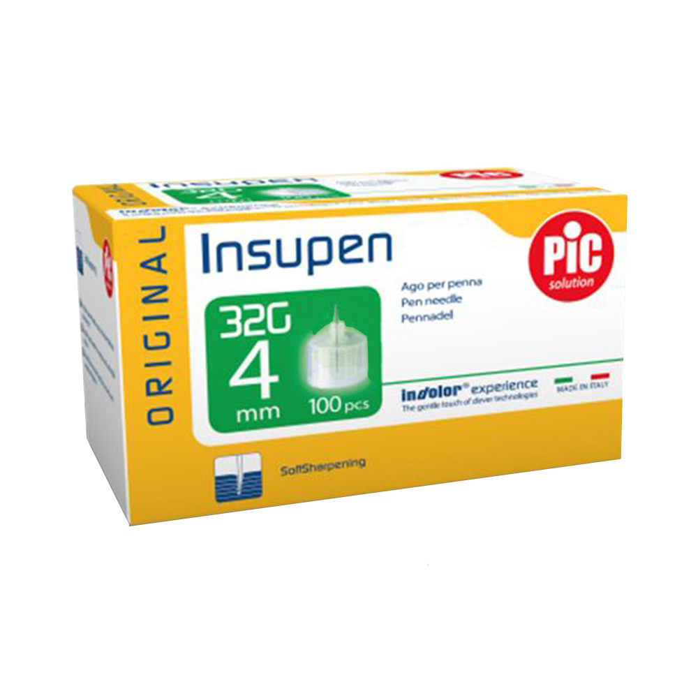 Pic Insupen Aghi per Penna G32x4mm 100 Pezzi
