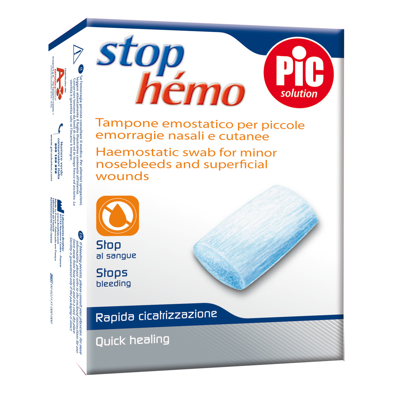 Pic Stop Hemp Tampone Emostatico 5 Buste