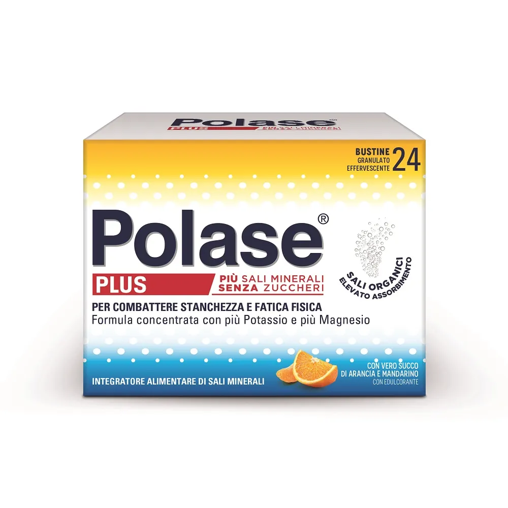 Polase Plus Integratore di Sali Minerali 24 Bustine