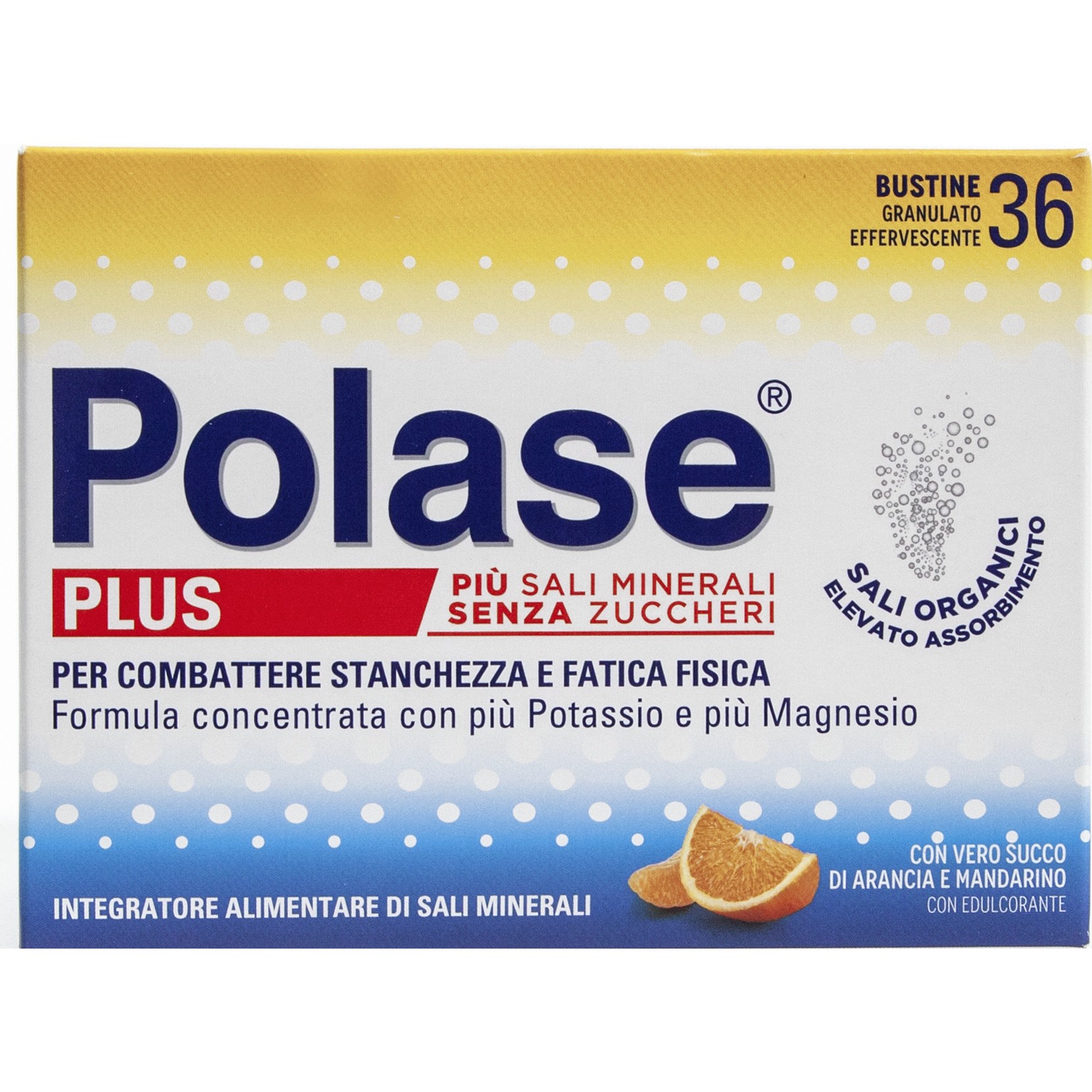 Polase Plus Integratore di Sali Minerali 36 Bustine