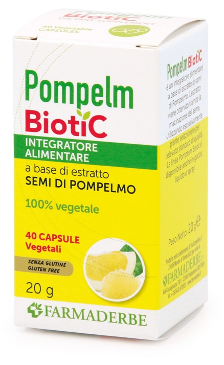 Pompelm Biotic Integratore Antiossidante 40 Capsule