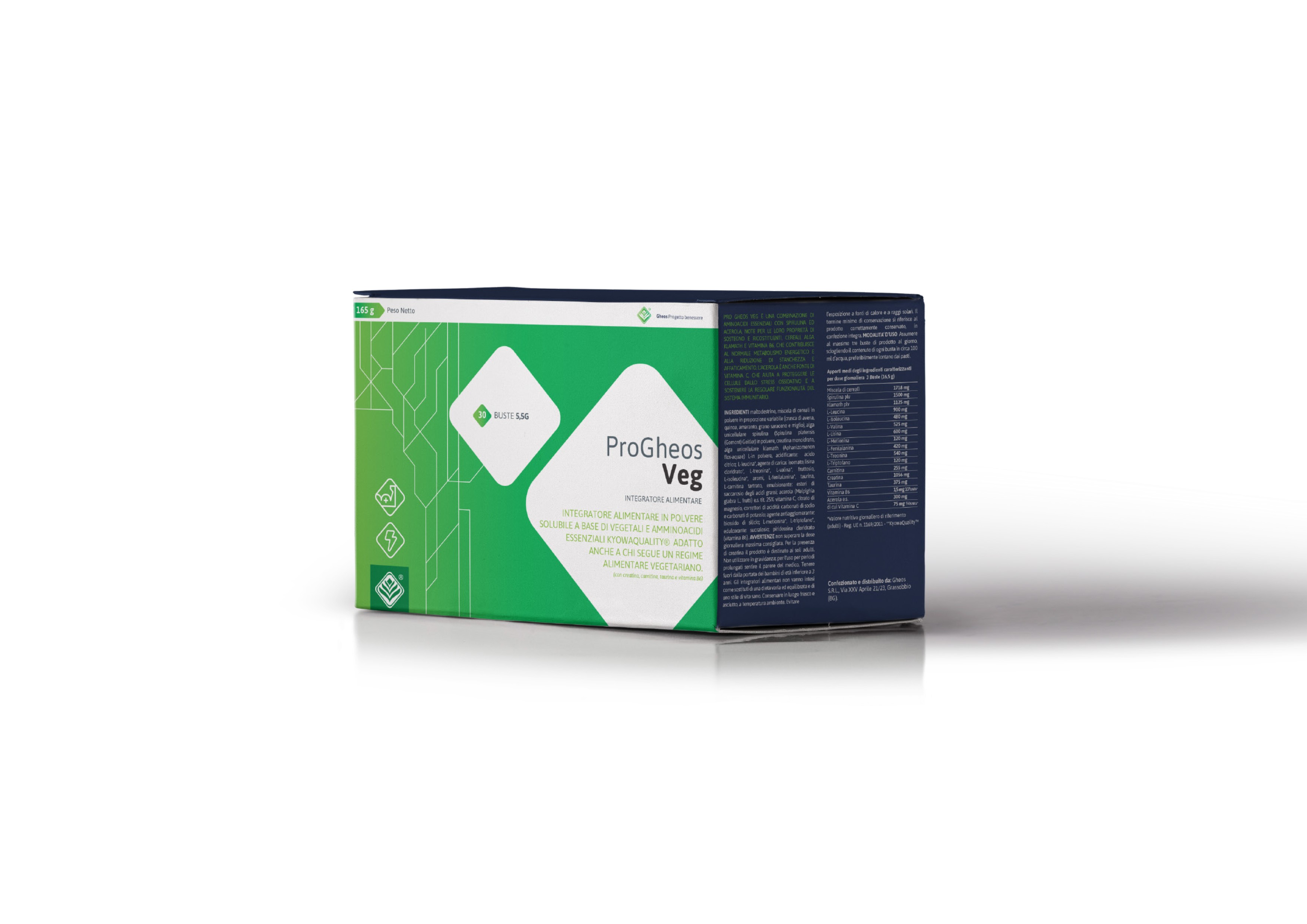 Pro Gheos Veg Integratore di Aminoacidi 30 Buste