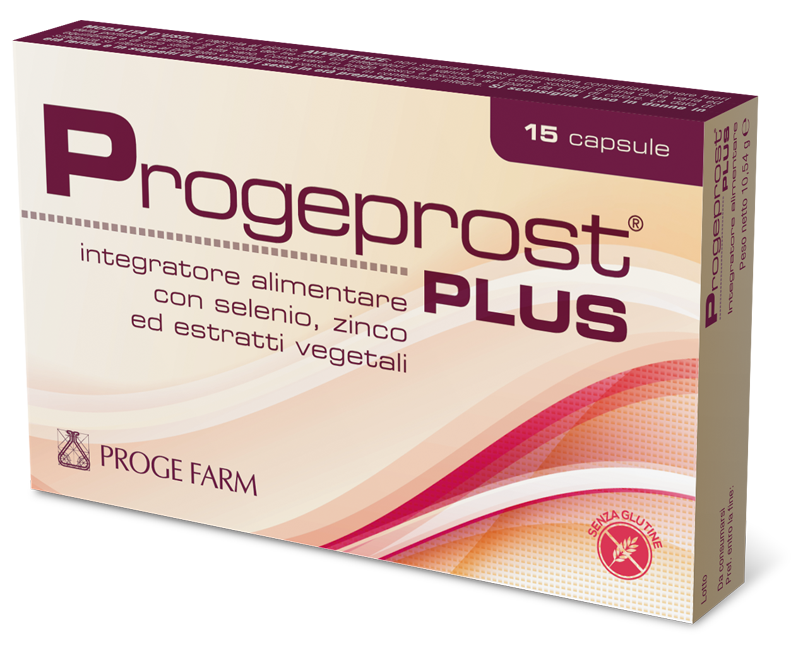 Progeprost Plus Integratore Prostata 15 Capsule