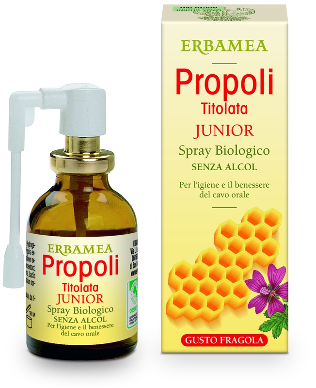 Propoli Titolata Junior Spray Bio per la Gola 20 ml