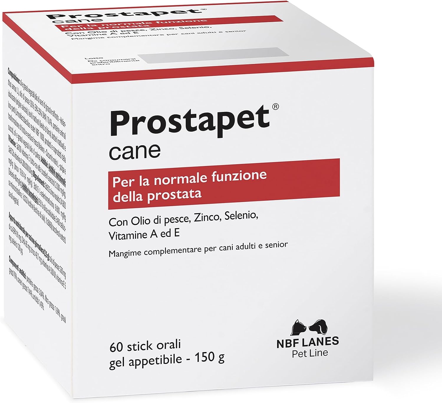 Prostapet Cane Integratore Prostata 60 Bustine