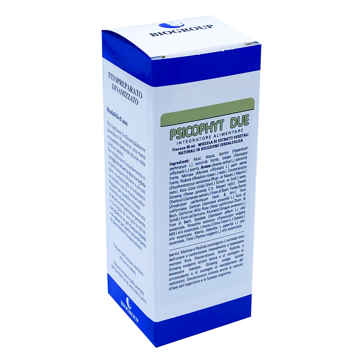 Psicophyt Due Soluzione Idroalcolica 50 ml