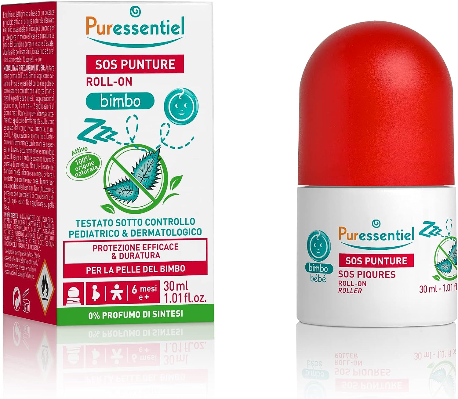 Puressentiel SOS Punture Roll On Bimbo 30 ml