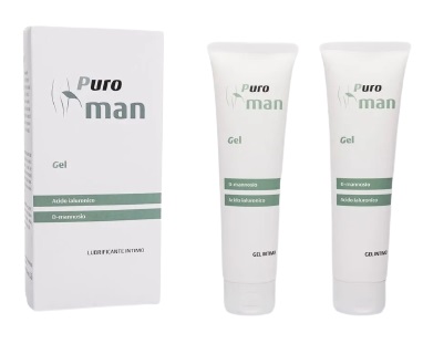 Puroman Gel Intimo Lubrificante 2 Pezzi da 60 ml
