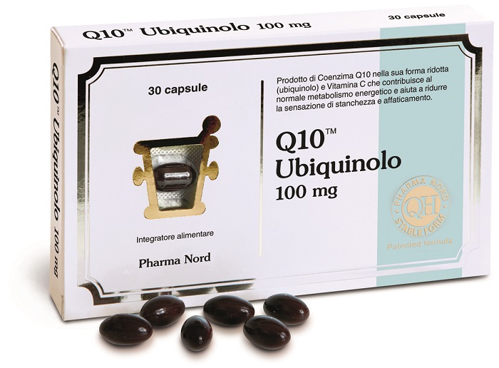 Q10 Ubiquinolo - Integratore Energetico - 30 Capsule