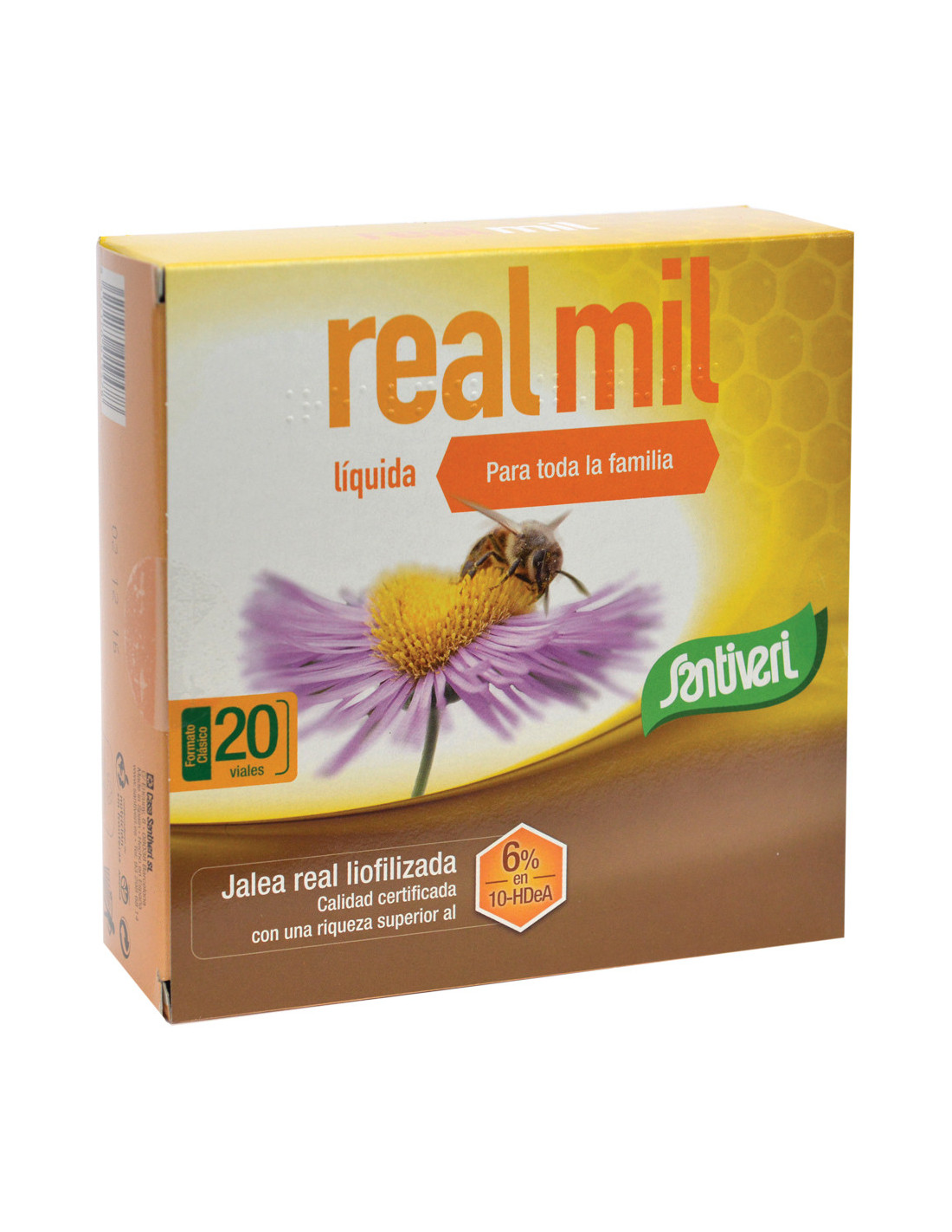 Realmil Integratore di Pappa Reale 20 Fiale