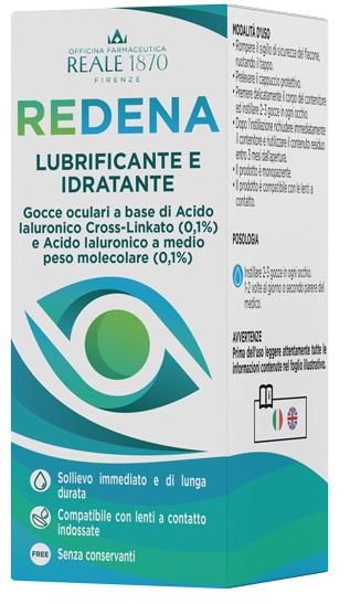 Redena Collirio Lubrificante e Idratante 10 ml